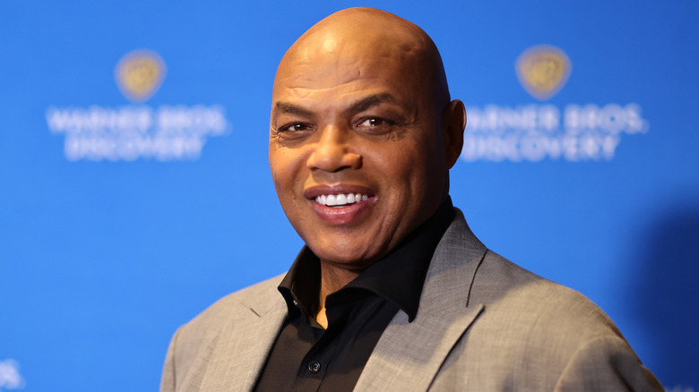 Charles Barkley on the red carpet at an event