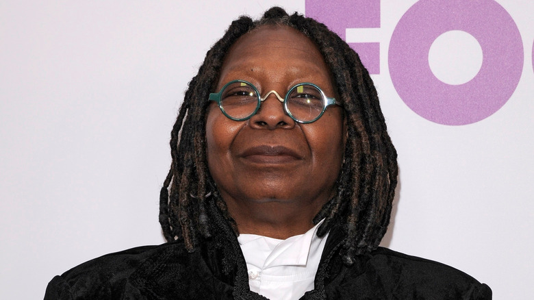 Actress Whoopi Goldberg at a movie premiere