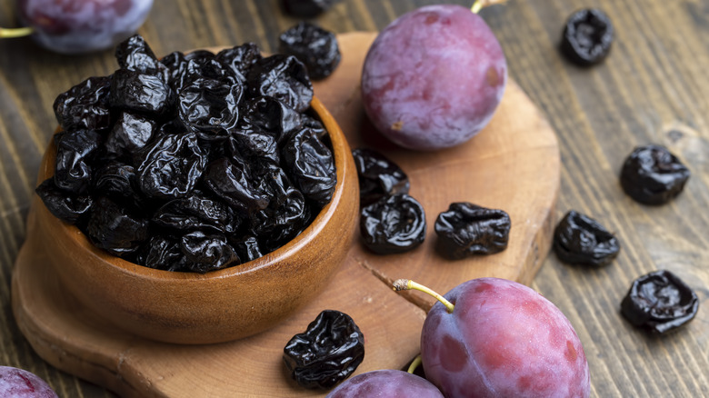 bowl of prunes