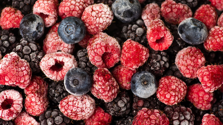 frozen berries