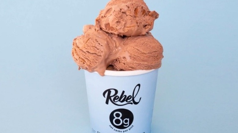 A pint of Rebel Ice Cream