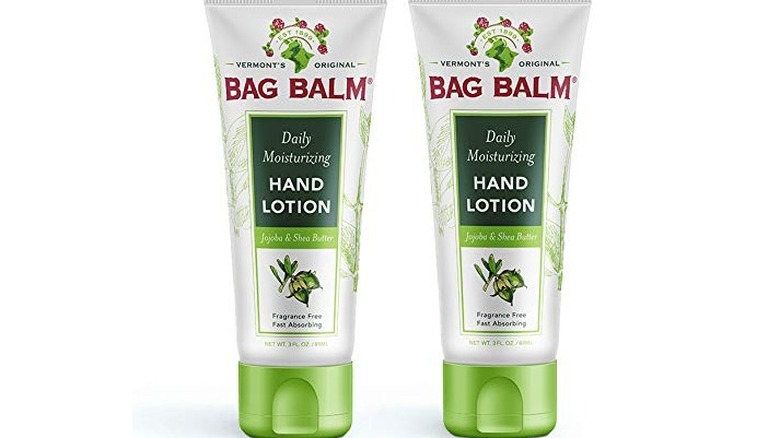 Two tubes of hand lotion