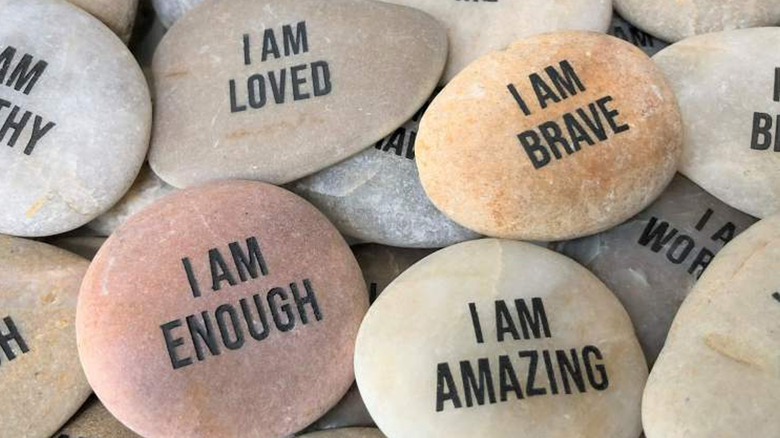 affirmation stones