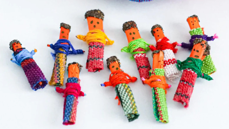 Guatemalan worry dolls