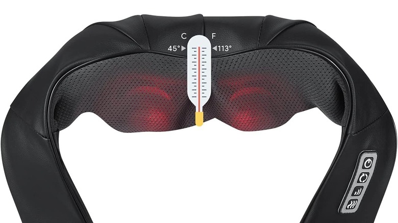 heated neck massager