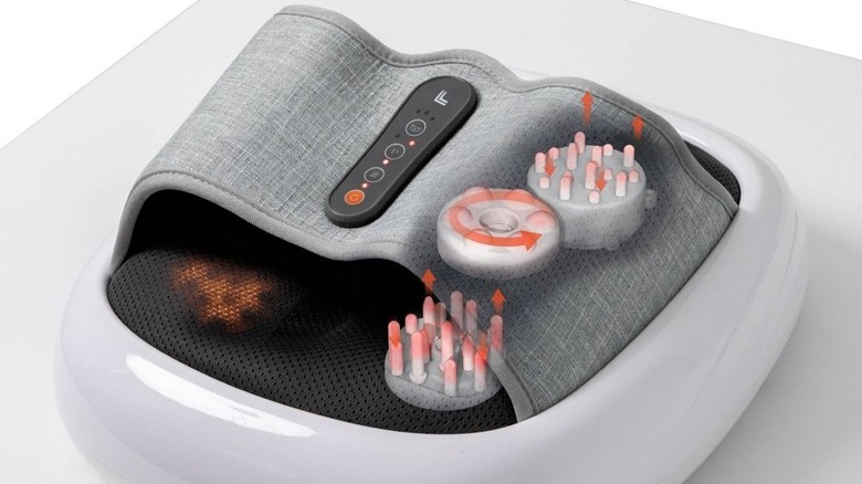 Shiatsu foot massager