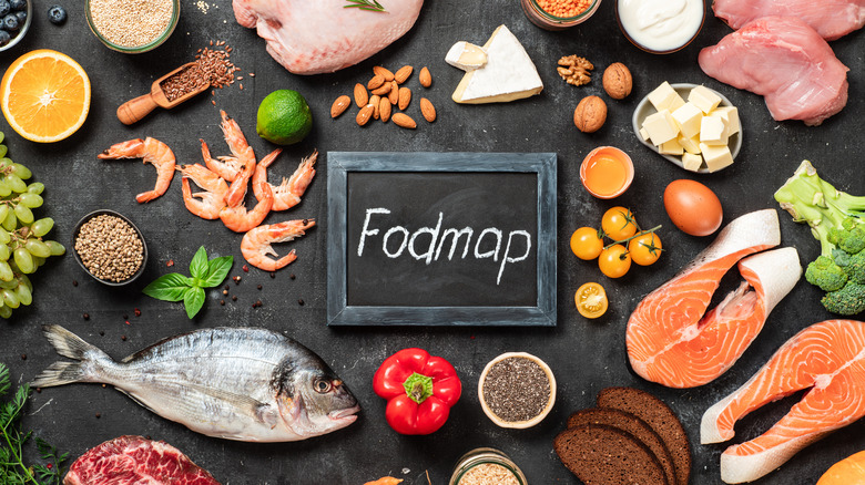 Low-FODMAP diet concept