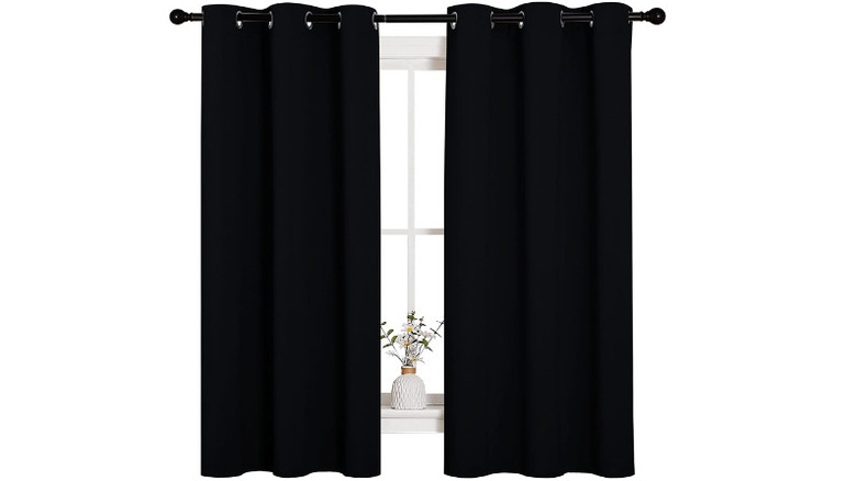 blackout curtains