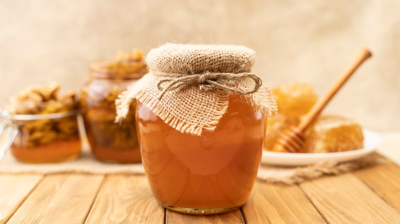 jar of honey