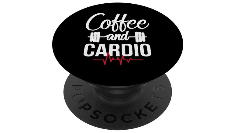 coffe and cardio pop socket