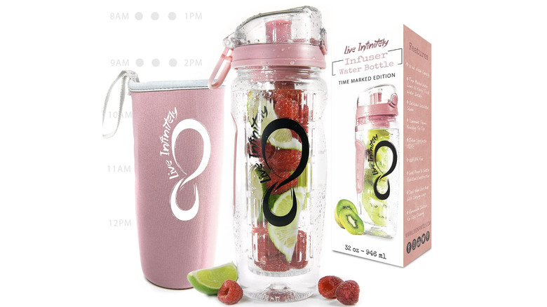 fruit-infuser water bottle