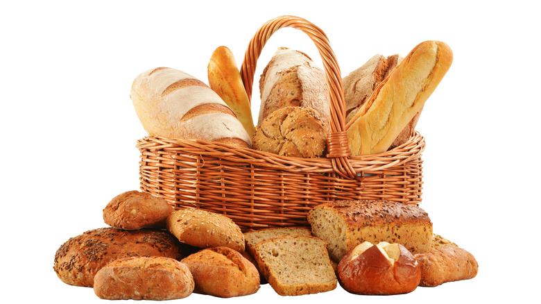 basket of bakery foods