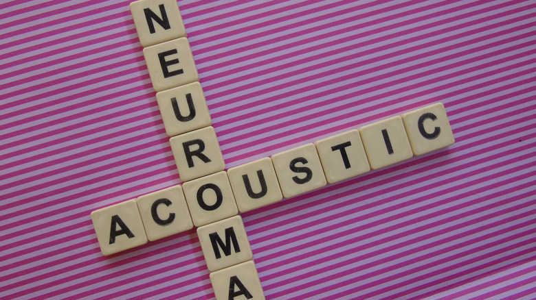 letters spelling acoustic neuroma