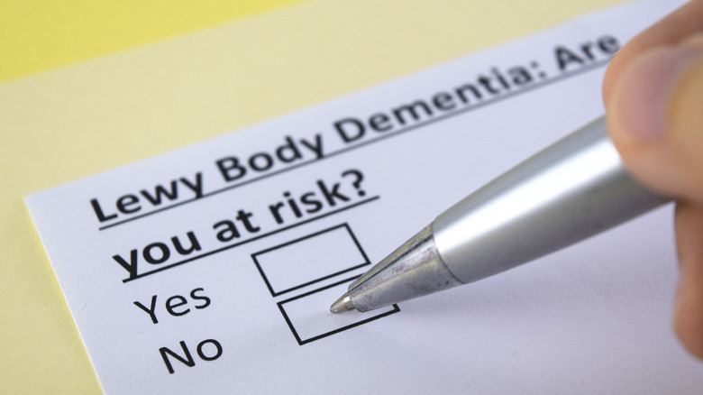 Questionnaire on Lewy body dementia