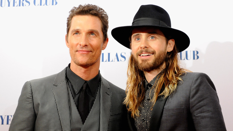 Matthew Mcconaughey and Jared Leto