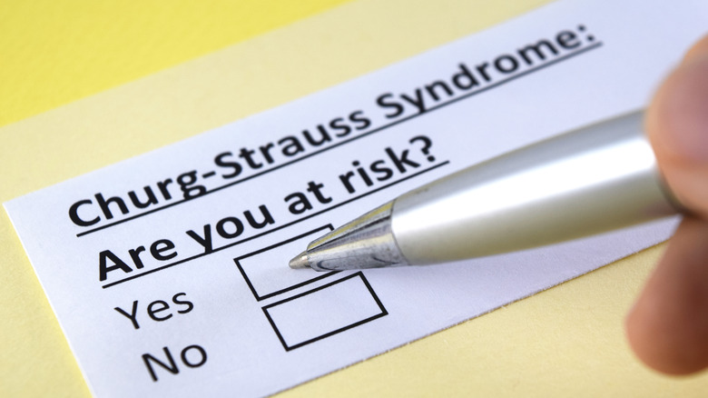 Churg-Strauss syndrome questionnaire 