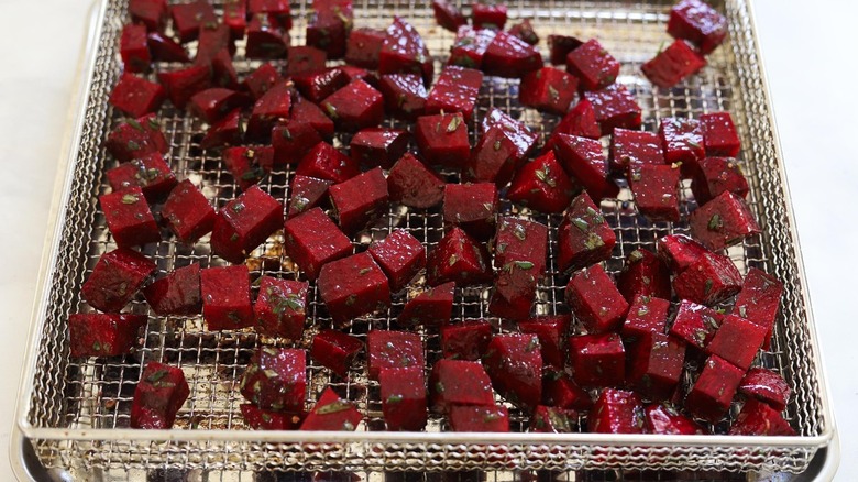 cooked beets in air fryer