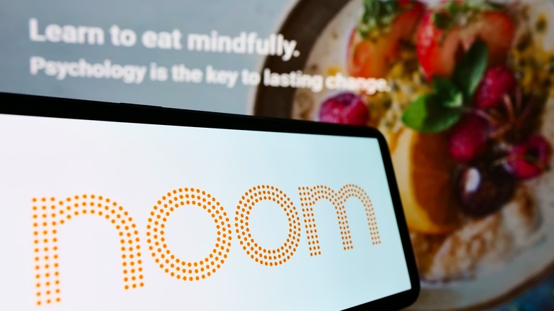 Noom program web ad