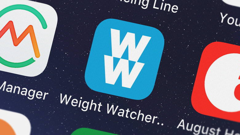 mobile weight watchers app