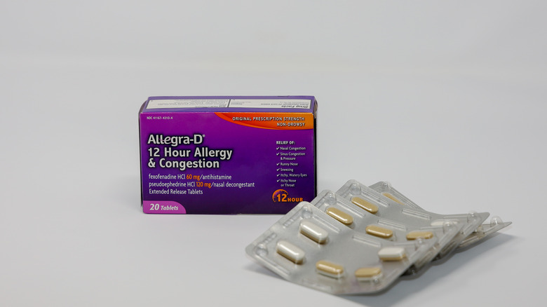 Allegra-D pill pack