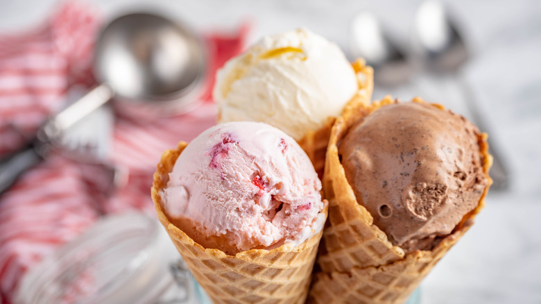 Ice cream cones