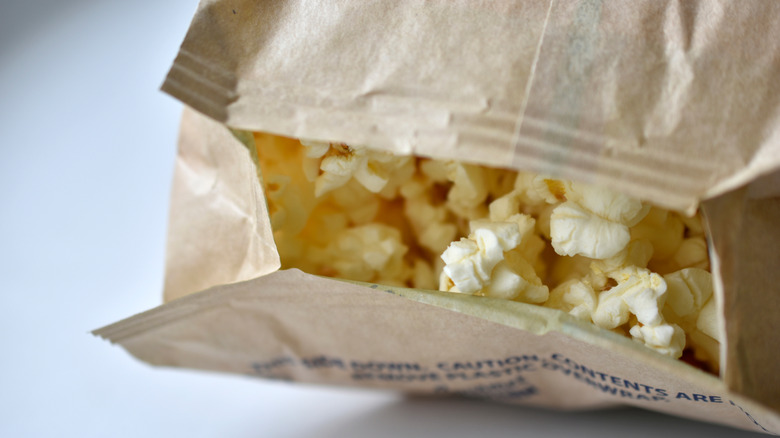 microwave popcorn