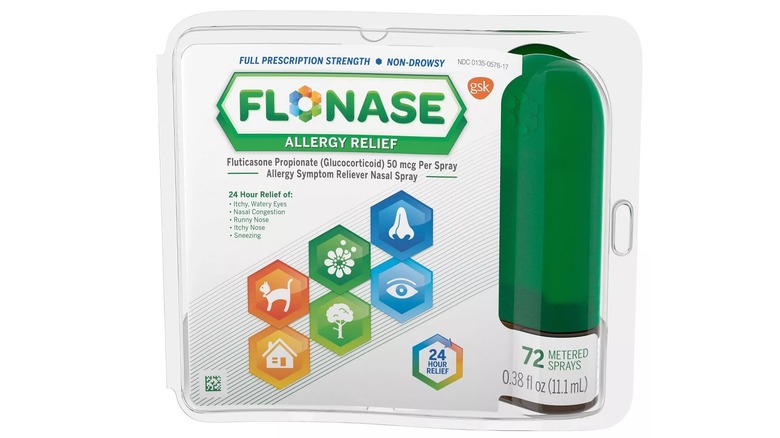 Pack of Flonase nasal spray