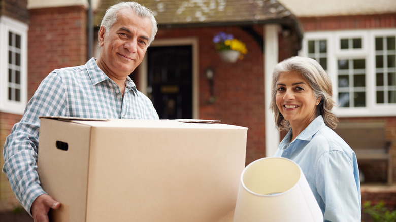 couple moving into new home