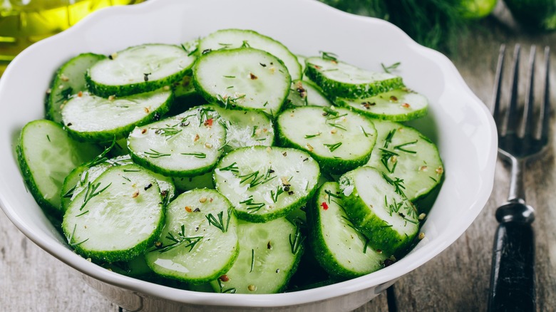 Cucumber salad