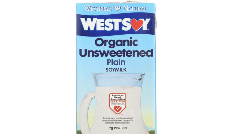 westsoy organic unsweetened plain soymilk