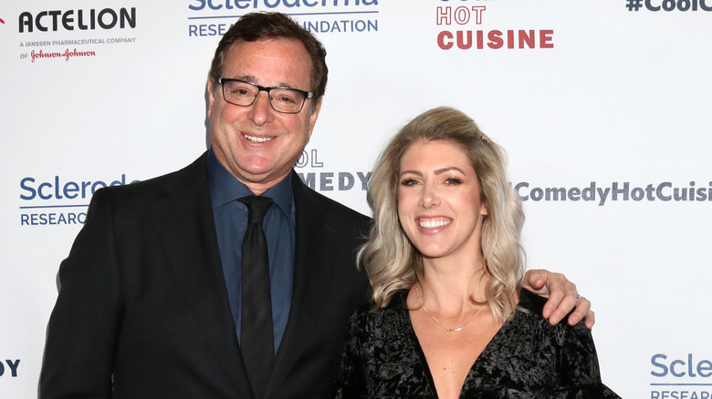 Saget with wife Kelly Rizzo