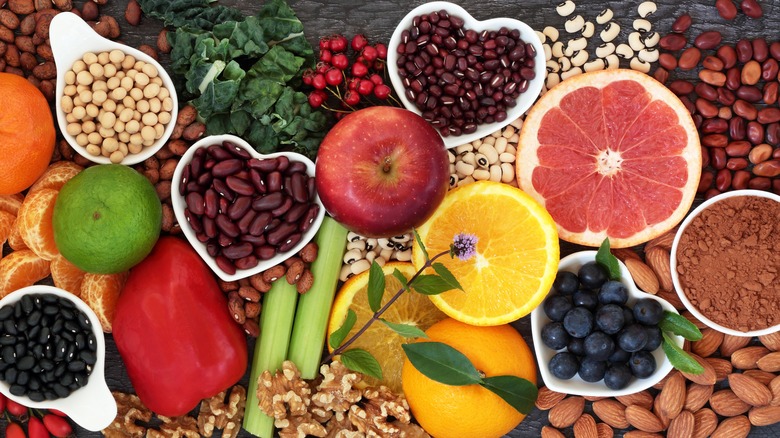 Fruit, beans, and vegetables for heart health