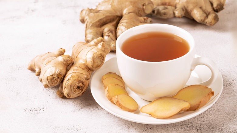 ginger and ginger tea