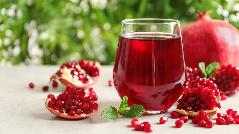 pomegranate juice