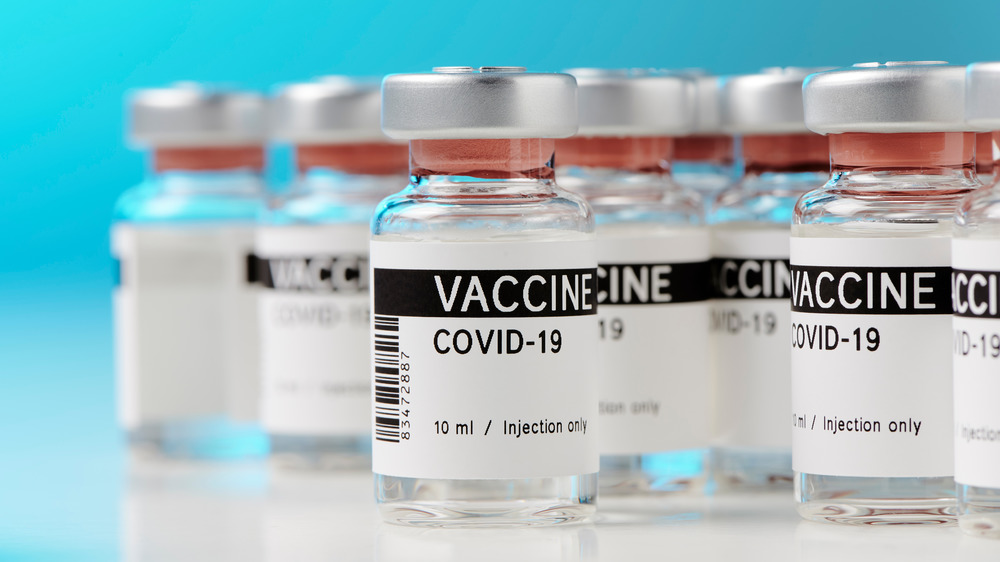 COVID-19 vaccine vials