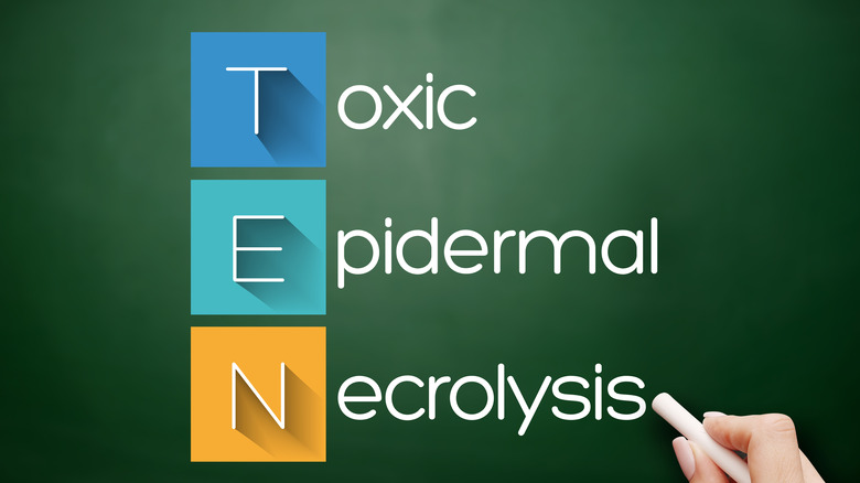 toxic epidermal necrolysis concept