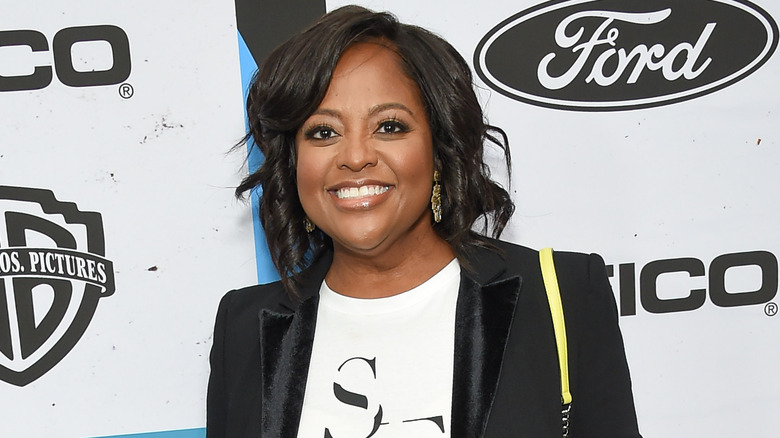 Sherri Shepherd in black blazer