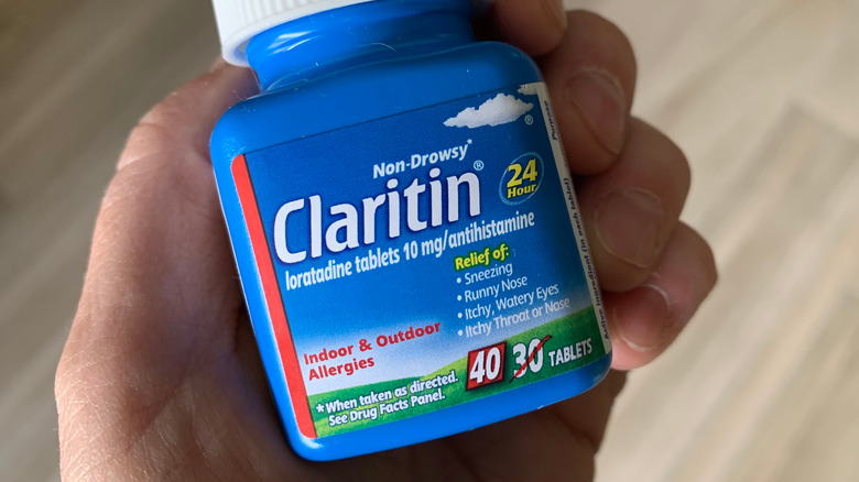 Bottle of Claritin