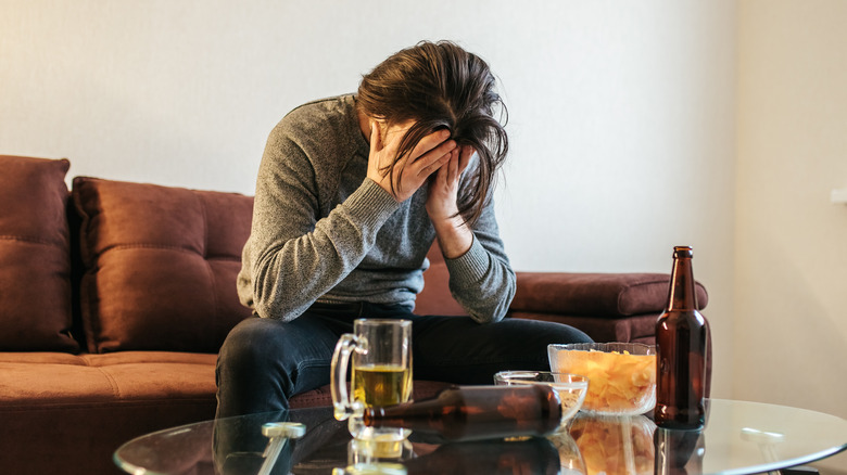 man alcohol withdrawal