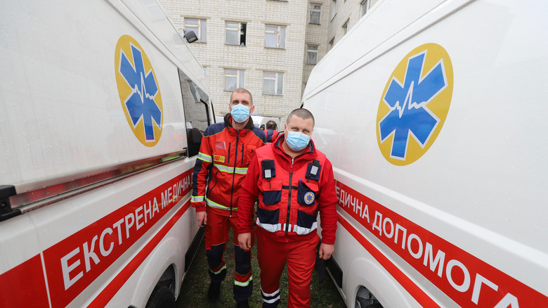 Ambulances in Ukraine