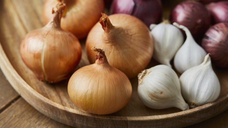 onions in bowl