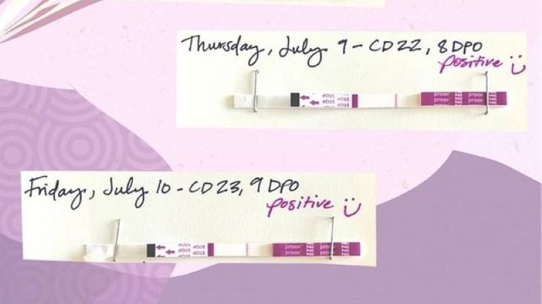 Ovulation tracking with Proov tests