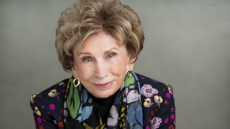 Dr. Edith Eger wearing a floral jacket