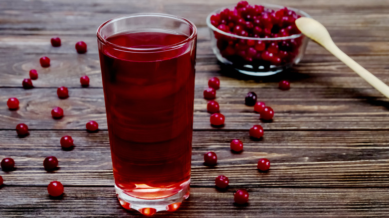 Cranberry juice