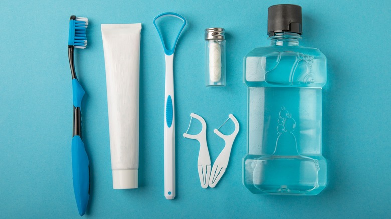 Oral hygiene products for dry mouth