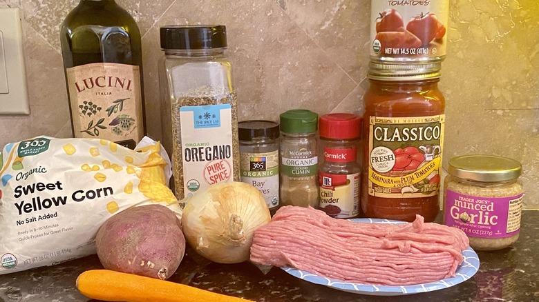 ingredients for paleo chili