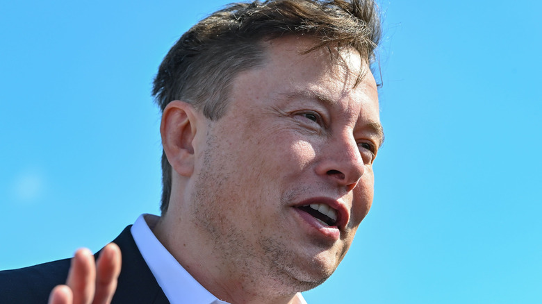 Elon Musk close up 