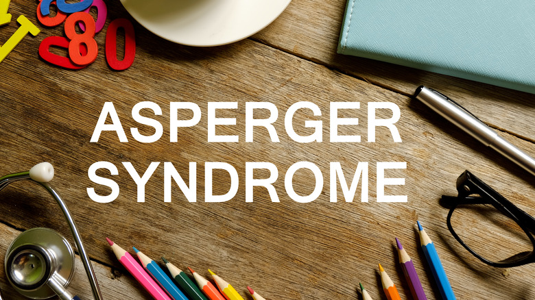 Asperger Syndrome photo spelled out