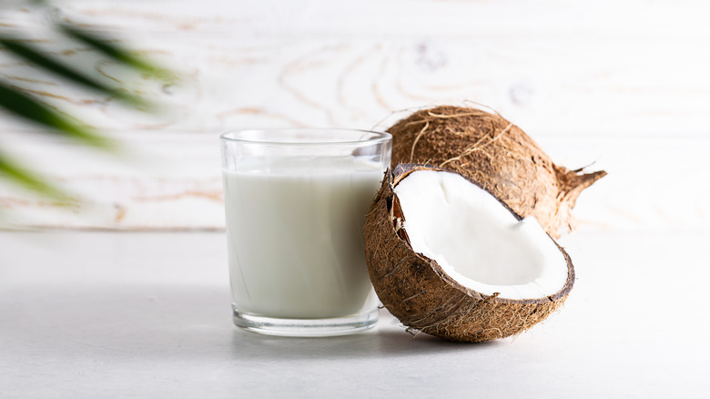 coconut and coconut milk
