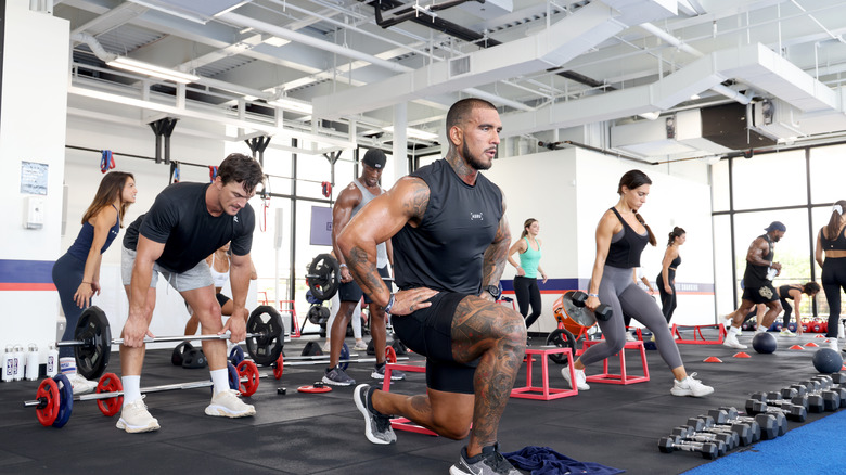 people doing f45 training